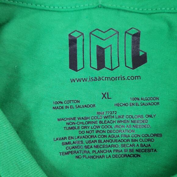 Men's IML Plant Dad Graphic Short Sleeve T-Shirt - Green - XL - NWT - Picture 4 of 5